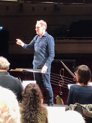 bachkoor nijmegen rob vermeulen tijdens de generale repetitie op 12 december 2024 Foto Bachkoor v2